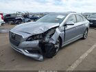 2016 Hyundai Sonata Hybrid Limited Серебряный vin: KMHE34L17GA010307
