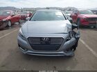 2016 Hyundai Sonata Hybrid Limited Серебряный vin: KMHE34L17GA010307