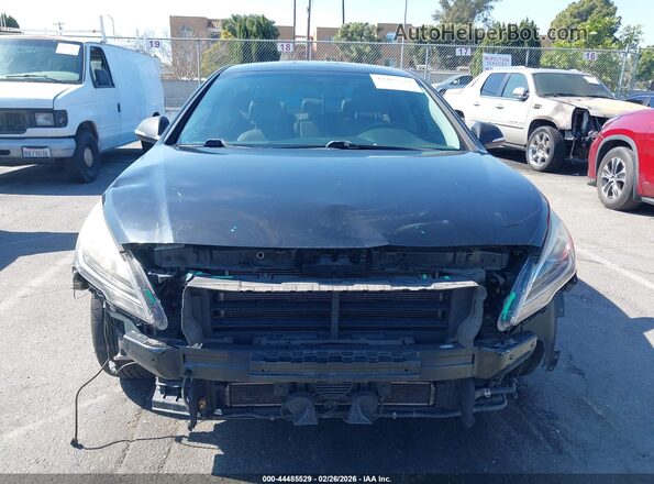 KMHE34L17HA048038 2017 HYUNDAI SONATA HYBRID Черный Вид щитка приборов