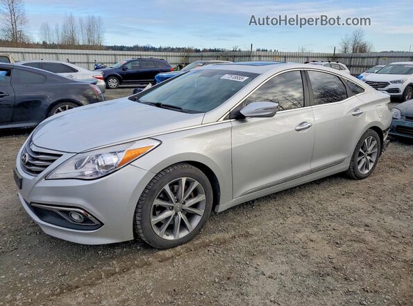 KMHFG4JG7GA513514 2016 HYUNDAI AZERA Silver Przód lewy