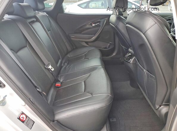 KMHFG4JG7GA513514 2016 HYUNDAI AZERA Silver Widok tylnych siedzeń