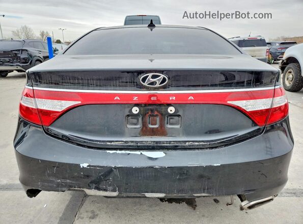 KMHFG4JGXHA577757 2017 HYUNDAI AZERA Черный Вид сзади