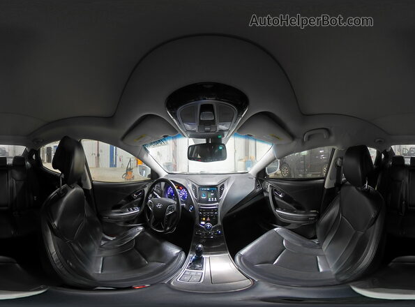KMHFH4JG3HA590489 2017 HYUNDAI AZERA White Widok naklejki z numerem VIN