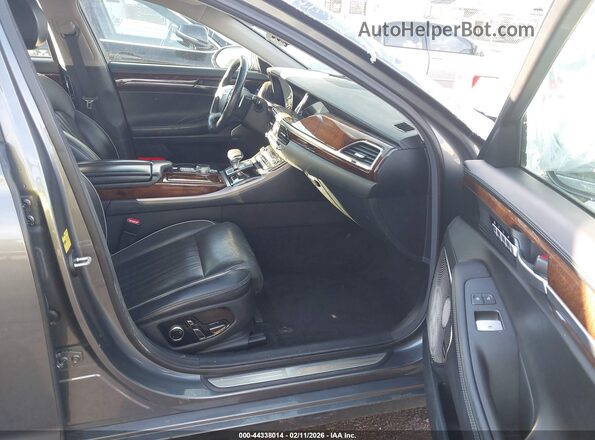 KMHG34JAXHU027209 2017 GENESIS G90 Серый Вид салона спереди