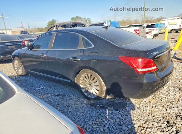 KMHGH4JH2GU106192 2016 HYUNDAI EQUUS Черный Задняя левая четверть