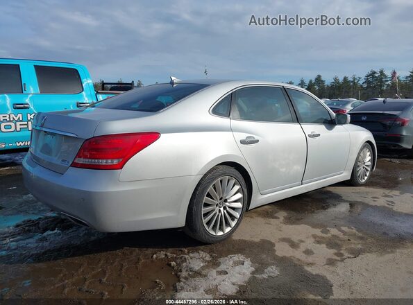 KMHGH4JH3GU104581 2016 HYUNDAI EQUUS Серебряный Задняя правая четверть