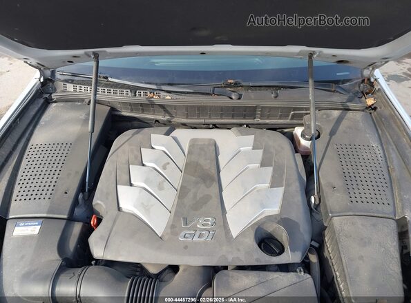 KMHGH4JH3GU104581 2016 HYUNDAI EQUUS Серебряный Вид сзади