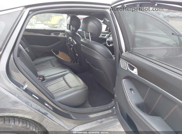 KMHGN4JBXJU247975 2018 GENESIS G80 Серый Вид наклейки с VIN-кодом