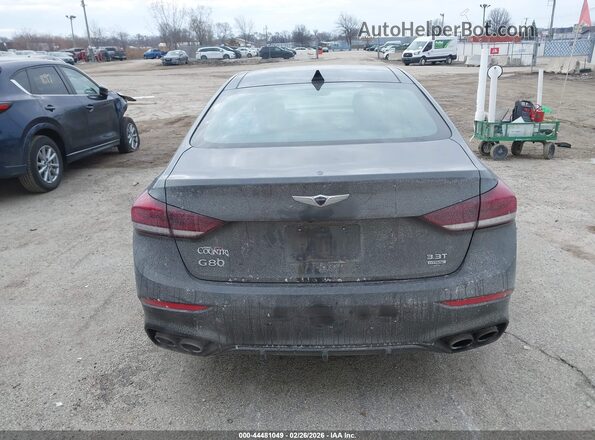 KMHGN4JBXJU247975 2018 GENESIS G80 Серый 