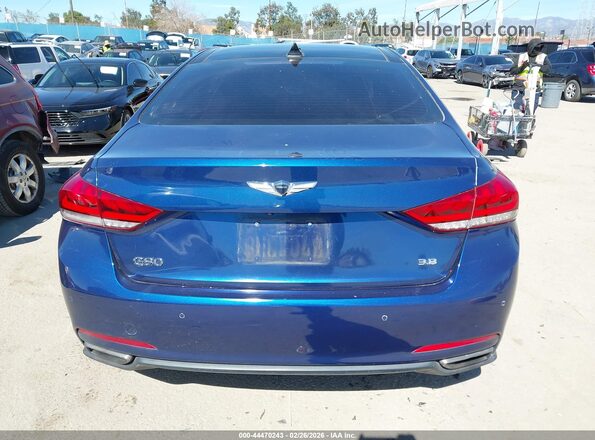 KMHGN4JE2HU182804 2017 GENESIS G80 Синий 