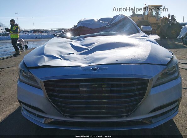 KMHGN4JE3KU299525 2019 GENESIS G80 Серебряный Вид щитка приборов