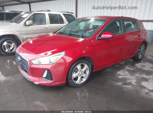 KMHH35LE0JU055083 2018 HYUNDAI ELANTRA GT Красный Передняя левая четверть