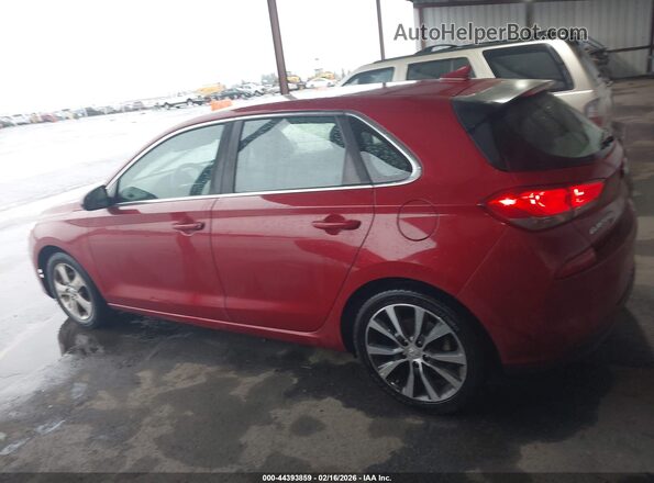 KMHH35LE0JU055083 2018 HYUNDAI ELANTRA GT Красный Панорамный вид салона 360°