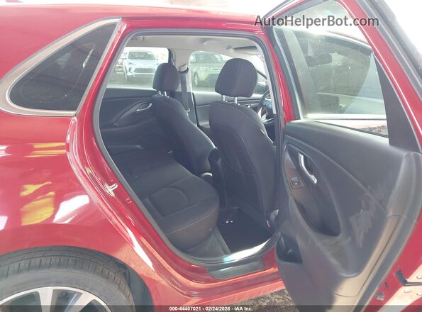 KMHH35LE1JU012887 2018 HYUNDAI ELANTRA GT Красный Вид наклейки с VIN-кодом