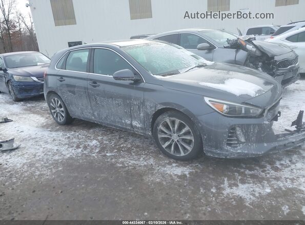 KMHH35LE2KU117035 2019 HYUNDAI ELANTRA GT Серый Передняя правая четверть