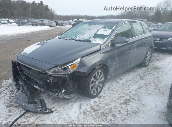 KMHH35LE2KU117035 2019 HYUNDAI ELANTRA GT Серый Передняя левая четверть