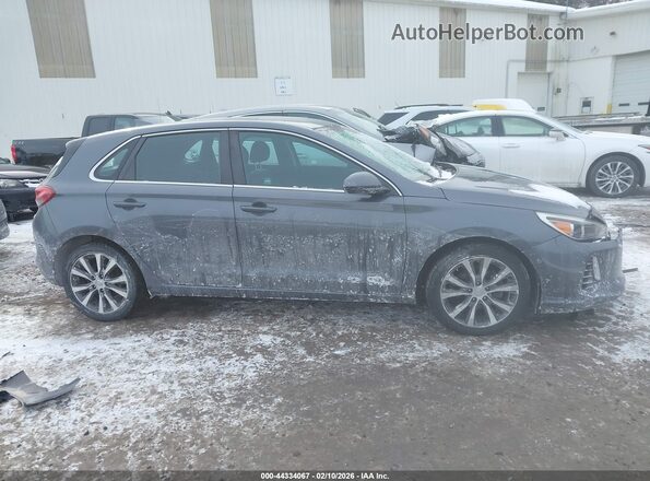 KMHH35LE2KU117035 2019 HYUNDAI ELANTRA GT Серый Вид задней части салона