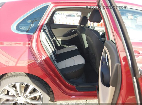 KMHH35LE3LU145993 2020 HYUNDAI ELANTRA GT Red VIN sticker view