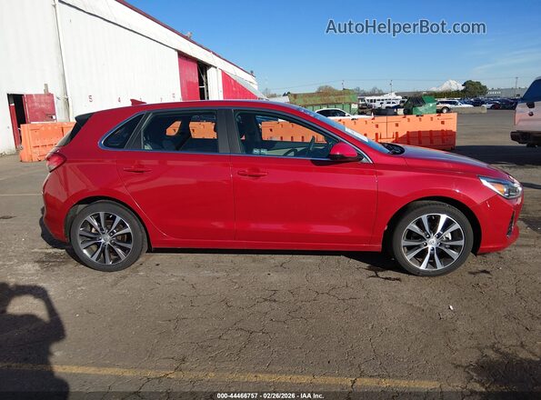KMHH35LE3LU145993 2020 HYUNDAI ELANTRA GT Red Rear interior view
