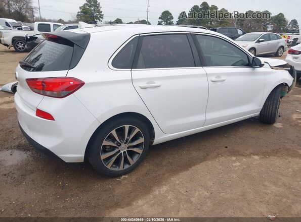 KMHH35LE5JU062126 2018 HYUNDAI ELANTRA GT Белый Задняя правая четверть