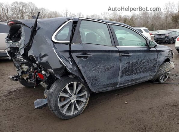 KMHH35LE5KU116624 2019 HYUNDAI ELANTRA Черный Задняя правая четверть