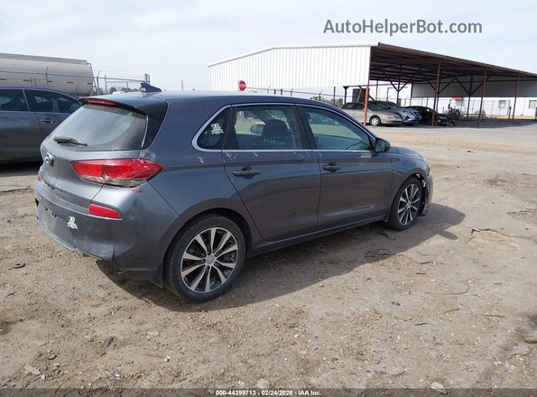 KMHH35LE8JU021196 2018 HYUNDAI ELANTRA GT Gray Tył prawy