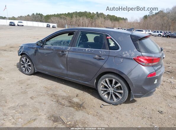 KMHH35LE8JU021196 2018 HYUNDAI ELANTRA GT Gray Tył lewy