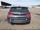 2018 Hyundai Elantra Gt   Gray vin: KMHH35LE8JU021196