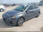 2018 Hyundai Elantra Gt   Gray vin: KMHH35LEXJU017814