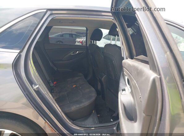 KMHH35LEXJU017814 2018 HYUNDAI ELANTRA GT Gray Vista de la etiqueta del VIN