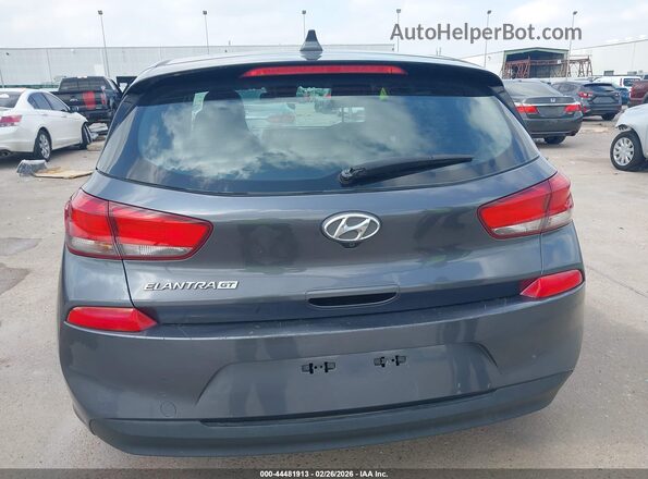 KMHH35LEXJU017814 2018 HYUNDAI ELANTRA GT Gray 