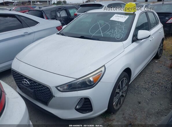 KMHH35LEXKU088710 2019 HYUNDAI ELANTRA GT White წინა მარცხენა ხედი სამი მეოთხედიდან