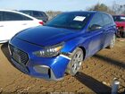 2020 Hyundai Elantra Gt N Line Синий vin: KMHH55LC7LU124766