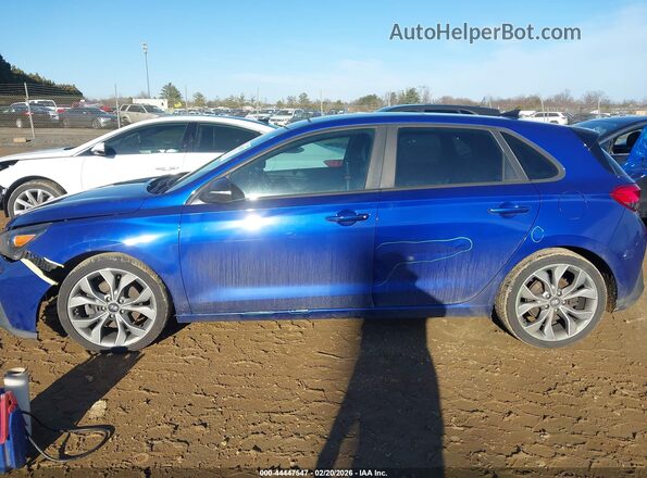 KMHH55LC7LU124766 2020 HYUNDAI ELANTRA GT Синий Панорамный вид салона 360°