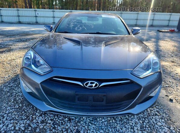 KMHHU6KJ0GU131802 2016 HYUNDAI GENESIS Серый Вид спереди