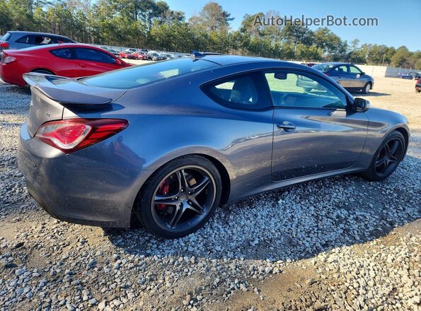 KMHHU6KJ0GU131802 2016 HYUNDAI GENESIS Серый Задняя правая четверть