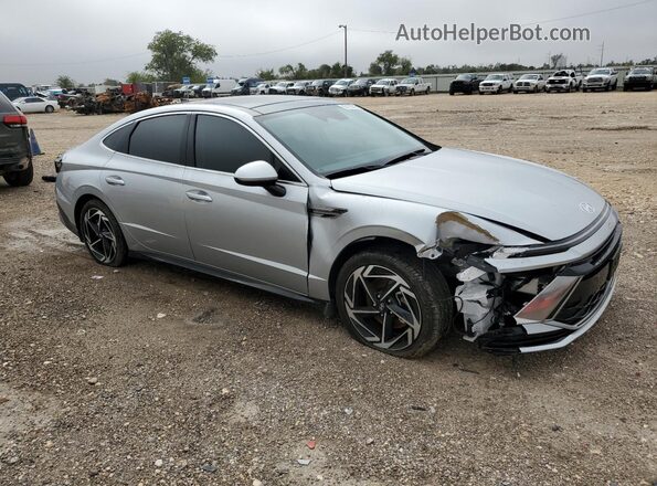 KMHL14JA4RA413972 2024 HYUNDAI SONATA Silver Przód prawy