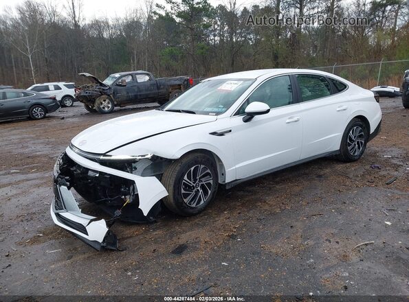 KMHL24JJ4TA138043 2026 HYUNDAI SONATA HYBRID White Przód lewy