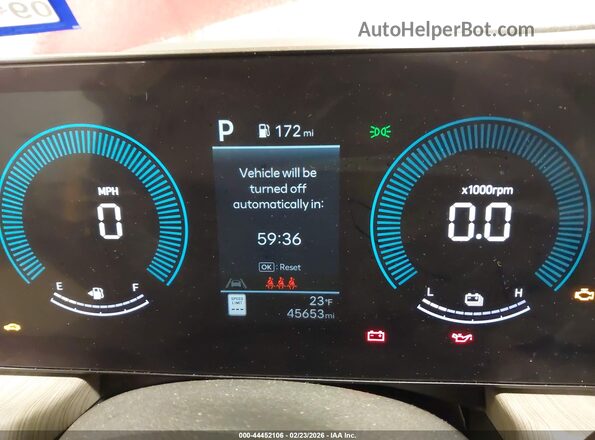 KMHL34JJ3SA105045 2025 HYUNDAI SONATA HYBRID Красный Вид задних сидений