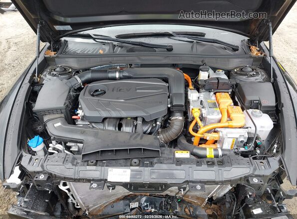 KMHL34JJXSA128239 2025 HYUNDAI SONATA HYBRID Черный Вид сзади