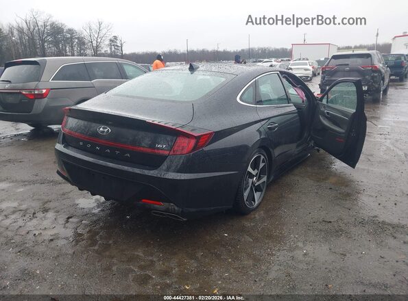 KMHL44J20PA326020 2023 HYUNDAI SONATA Black Задня права чверть
