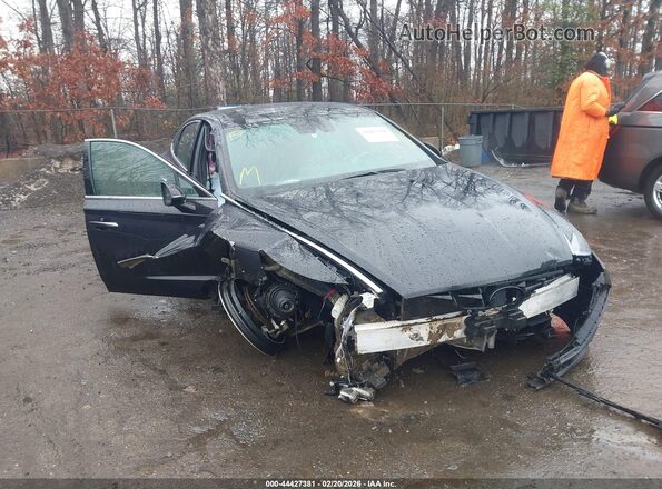 KMHL44J20PA326020 2023 HYUNDAI SONATA Black Вид спереду