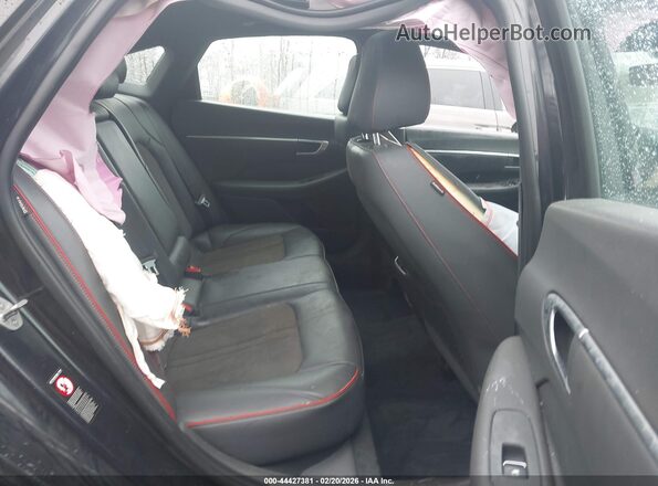 KMHL44J20PA326020 2023 HYUNDAI SONATA Black Вид наклейки з VIN-кодом