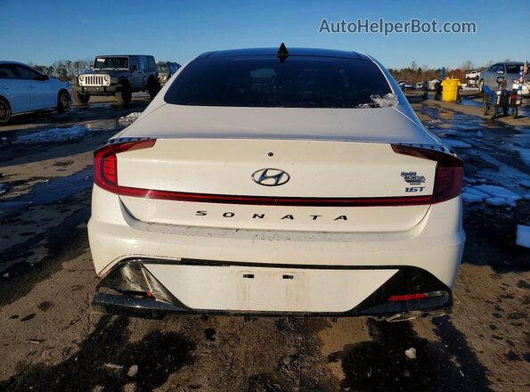KMHL44J21NA223864 2022 HYUNDAI SONATA Белый Вид сзади
