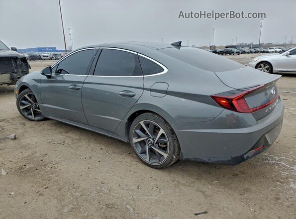 KMHL44J26NA235346 2022 HYUNDAI SONATA Gray Tył lewy