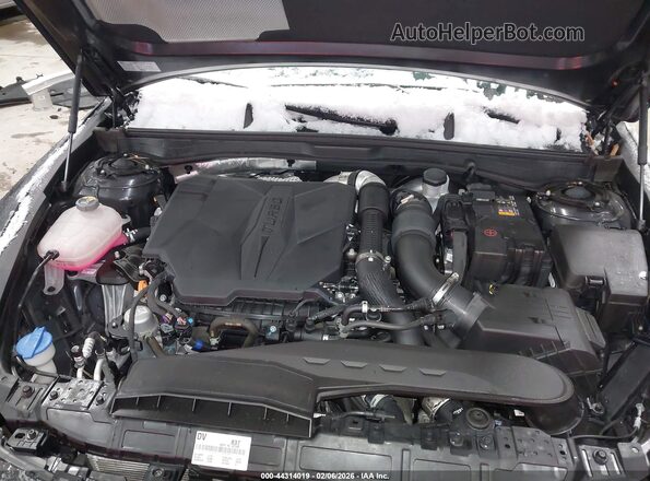 KMHL54JC0RA401498 2024 HYUNDAI SONATA Black Вид ззаду