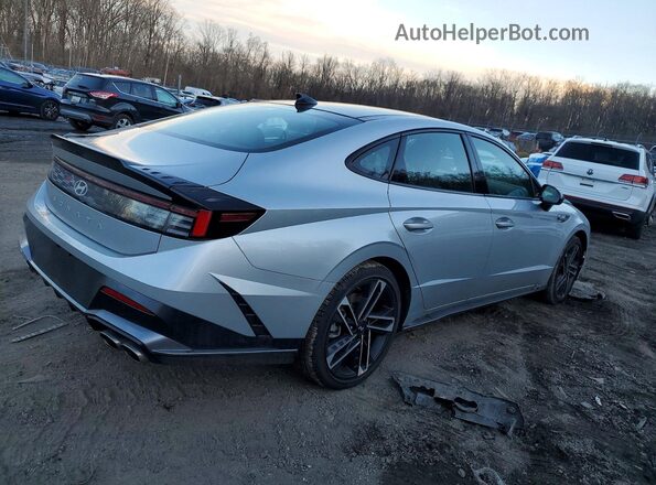 KMHL54JC1TA533936 2026 HYUNDAI SONATA Серебряный Задняя правая четверть