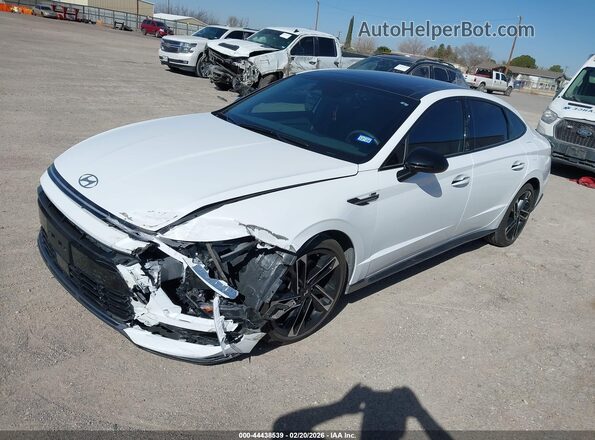 KMHL54JC3SA451155 2025 HYUNDAI SONATA White Передня ліва чверть