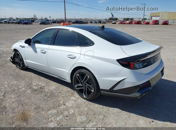 KMHL54JC3SA451155 2025 HYUNDAI SONATA White Задня ліва чверть