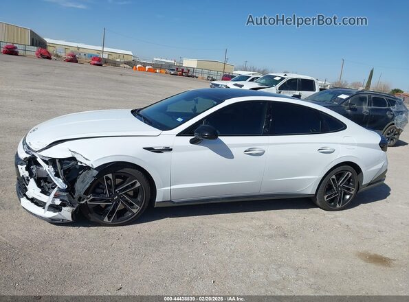 KMHL54JC3SA451155 2025 HYUNDAI SONATA White Панорамний вид салону 360°